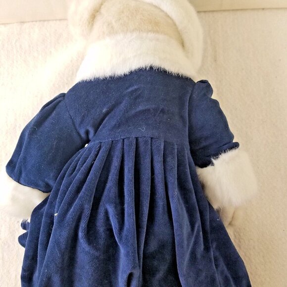 Boyds Bears‎ 1998 ALEXIS BERRIMAN #912022 Plush 16” Blue Velvet Soft NWT - Picture 5 of 12